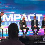 Ryan Miyaki speaking at an industry event